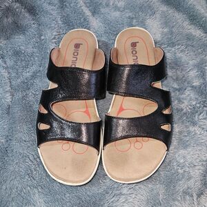 BIONICA Comfort Walking Slide Sandal Black Size 9